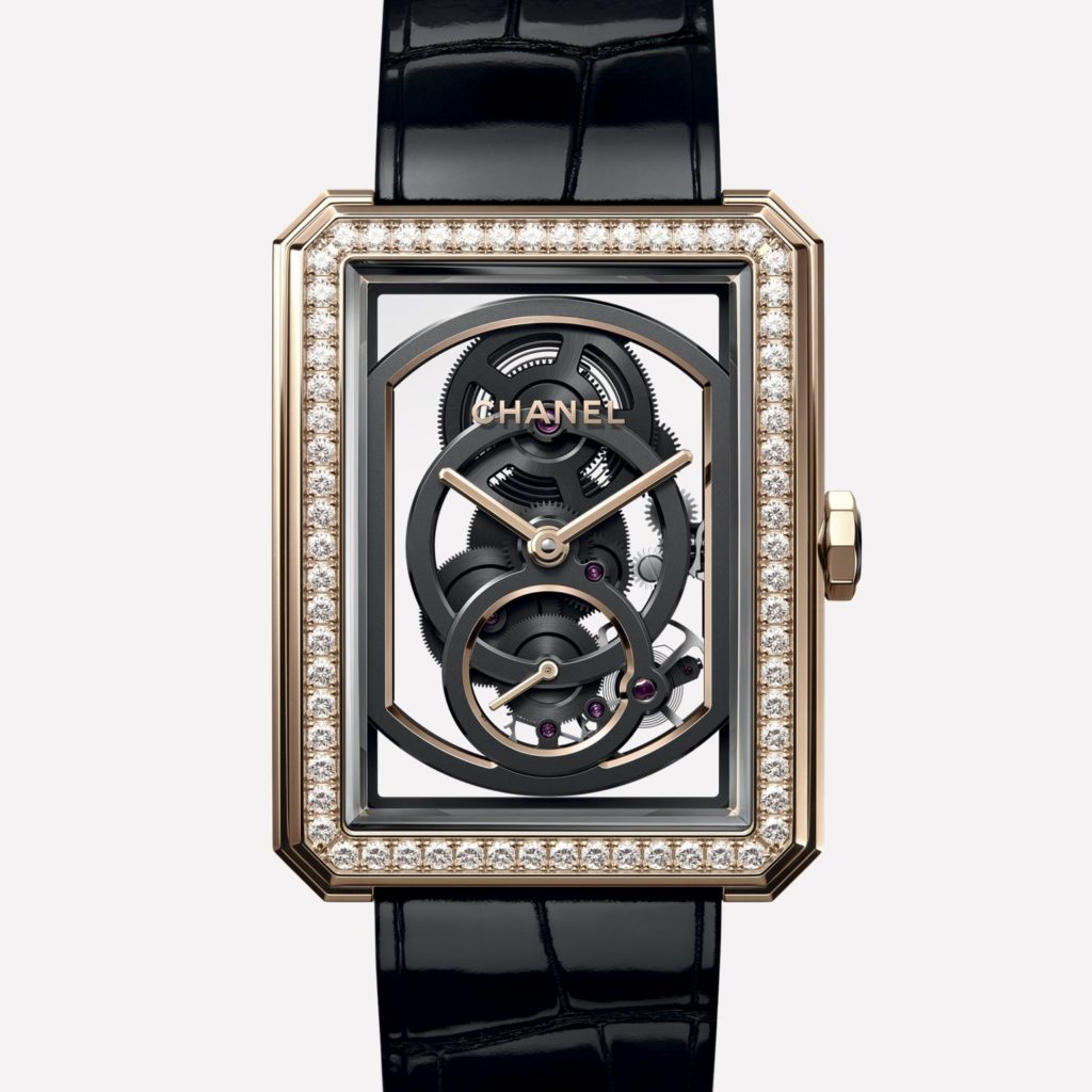 Chemical 3D Printing for Chanel's Boy-Friend Skeleton Watch