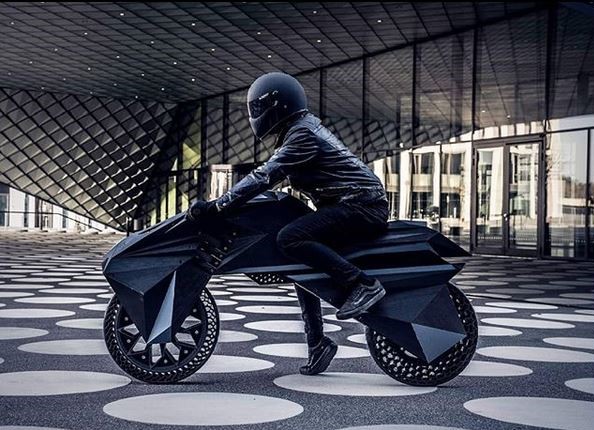 3d-gedrucktes e motorbike 3d printed nera bigrep now lab