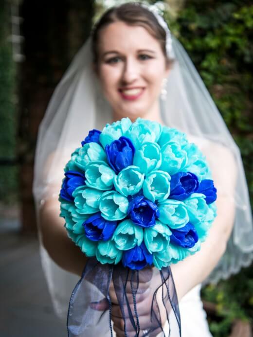 3d-gedruckter hochzeitsstrauss 3d printed wedding boquet Erin Winick mark pariani