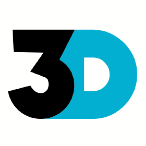 3D make logo